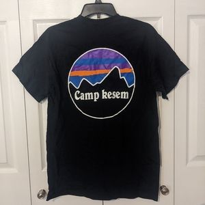 Camp Kesem Patagonia Black Short Sleeved T-Shirt
